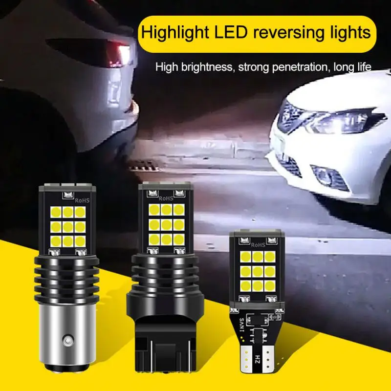 1 шт. светодиодный сигнальный фонарь P21W 1157 BA15S 24SMD 3030 стоп-сигнал поворота задний