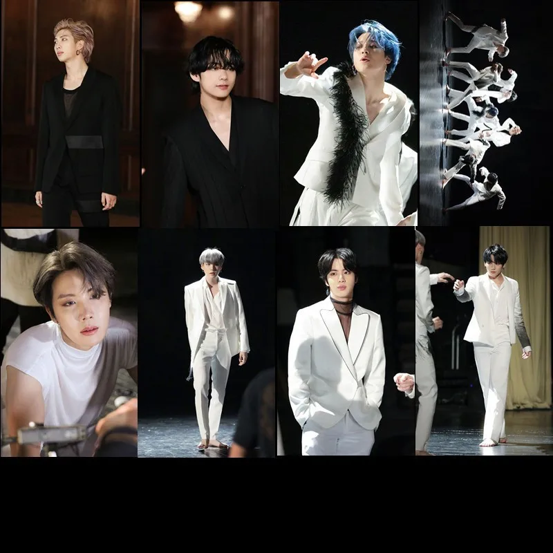 K Pop группа Bangtan Boys альбом Черный лебедь карта души: 7 на бумаге ломо карты Карточки
