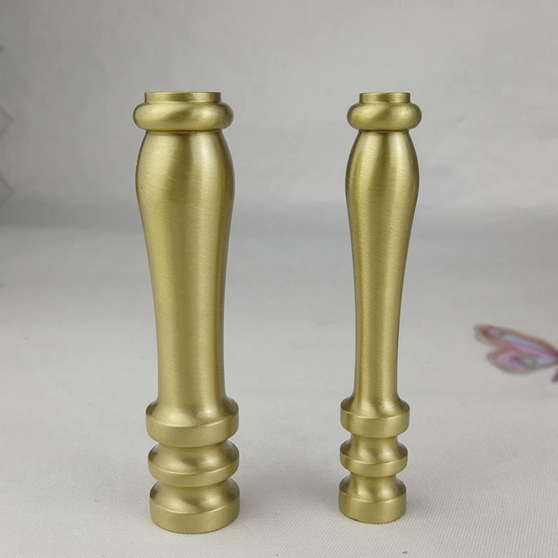 

1pcs Copper cylindrical bamboo M5 + M5 tooth lamp joint rotating extension fitting connecting