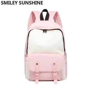 

Preppy Waterproof Laptop Women Backpack Female Fashion Oxford Cloth Pink Bags 2021 Cute Travel Women Backpack Back To School