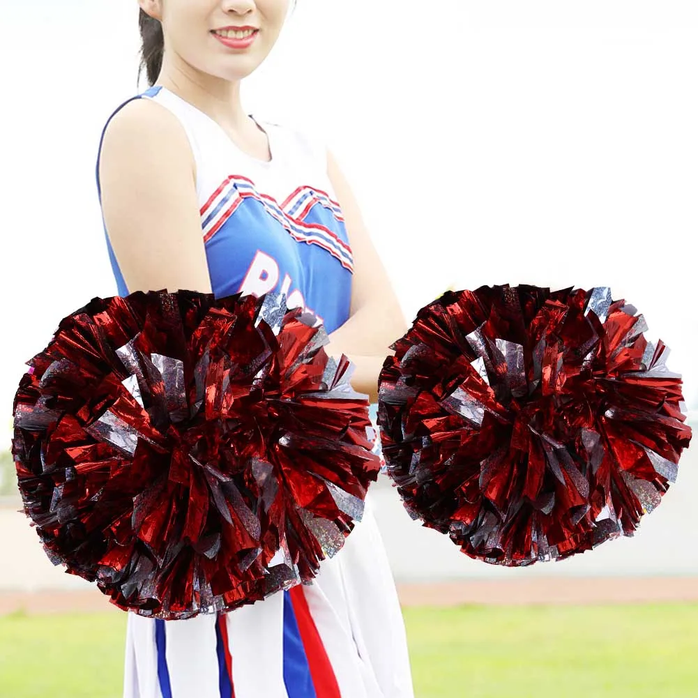 pompoms Cheerleading Cheering Ball Dance Party Decorator Club Sport Supplies