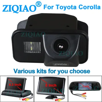 

ZIQIAO Reverse Parking Monitor Wireless Car Spare Camera Rear View System for Toyota Corolla E150 E12 Avensis T25 T250 HS027B