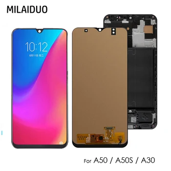 

AMOLED / Incell TFT For Samsung Galaxy A50 2019 A505 / A30 A305 /A30s A307 LCD Display Touch Screen Digitizer Assembly