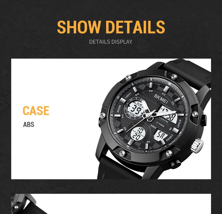 100M Waterproof Swim Fashion Sports Military Watches Men Stopwatch Clock Chrono Digital LED Wristwatches Relogio Masculino reloj