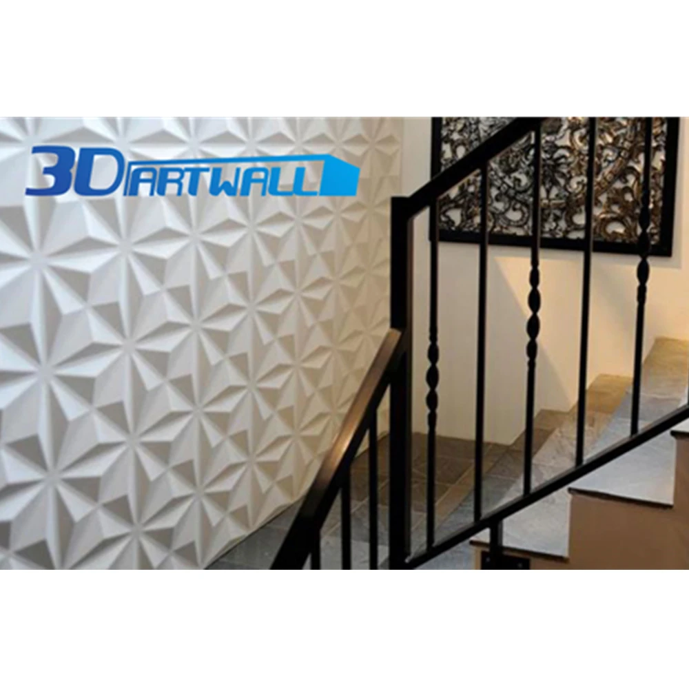 SONSILL панели ПВХ 3D стеновые панели интерьер и внешний материал украшения 50 см* 50 см, коробка = 12 штук-современная классика
