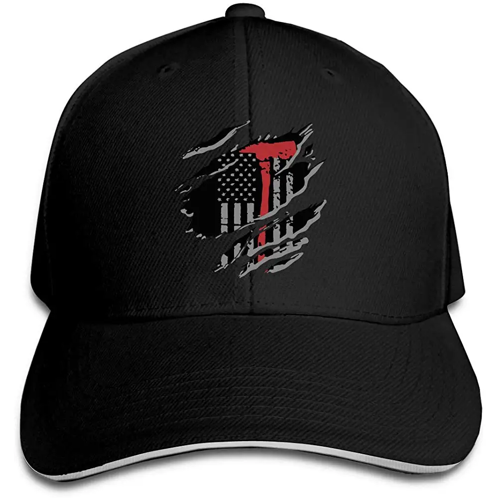 Мужская Женская тонкая красная линия флаг Рип Гольф шляпа бейсбольная Кепка