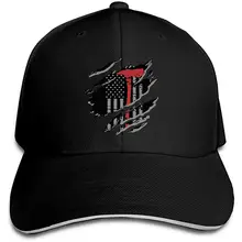 Мужская Женская тонкая красная линия флаг Рип Гольф шляпа бейсбольная Кепка