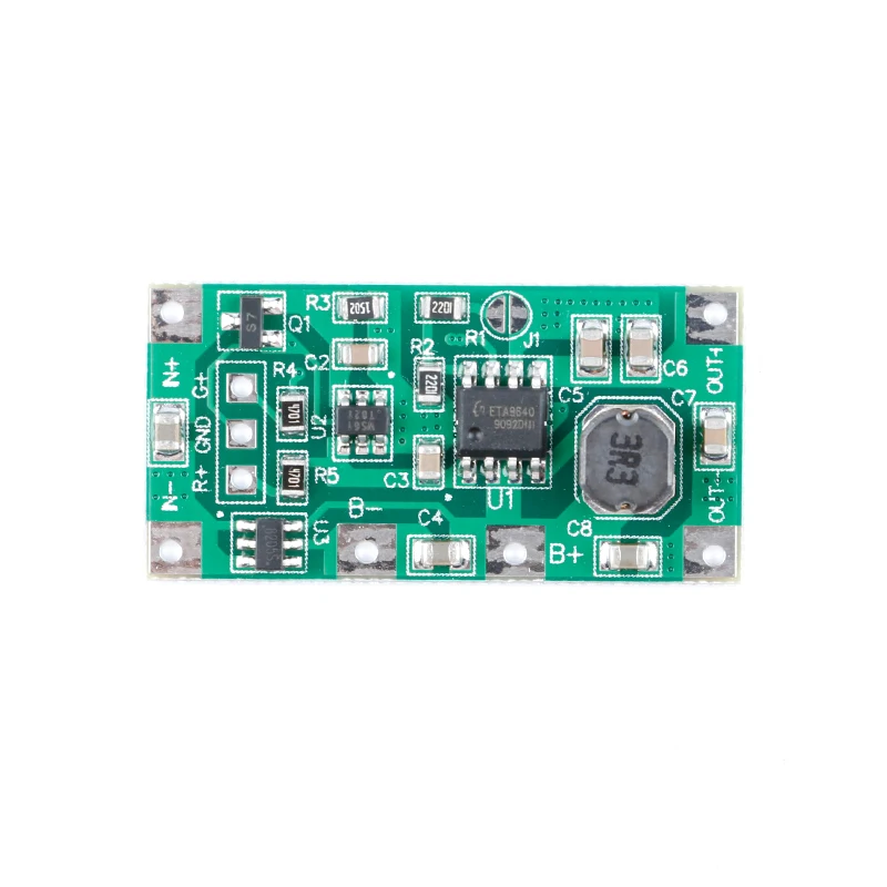 Uninterruptible Power Supply Board Charging Discharge Module Voltage Converter DC 5V 1A for 18650 Lithium Battery UPS
