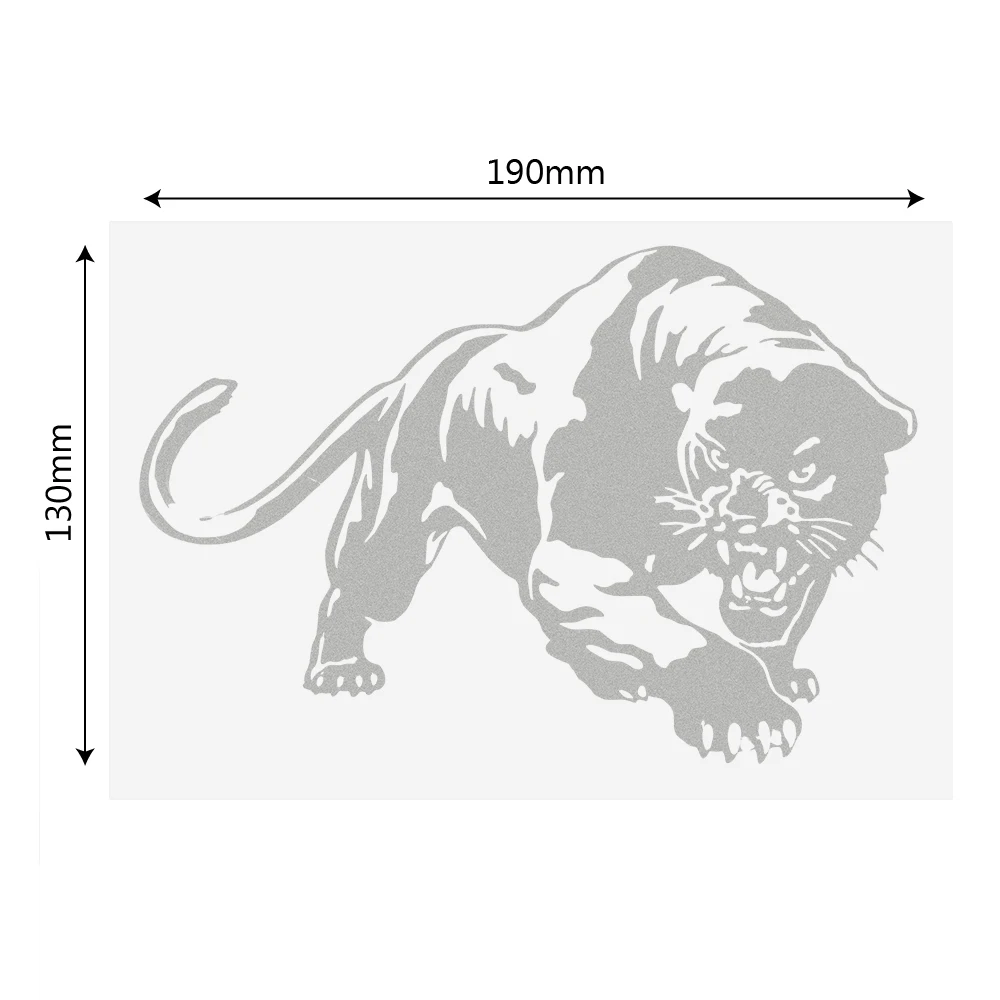LEEPEE украшение для стекла автомобиля огненная Дикая пантера охотничьи