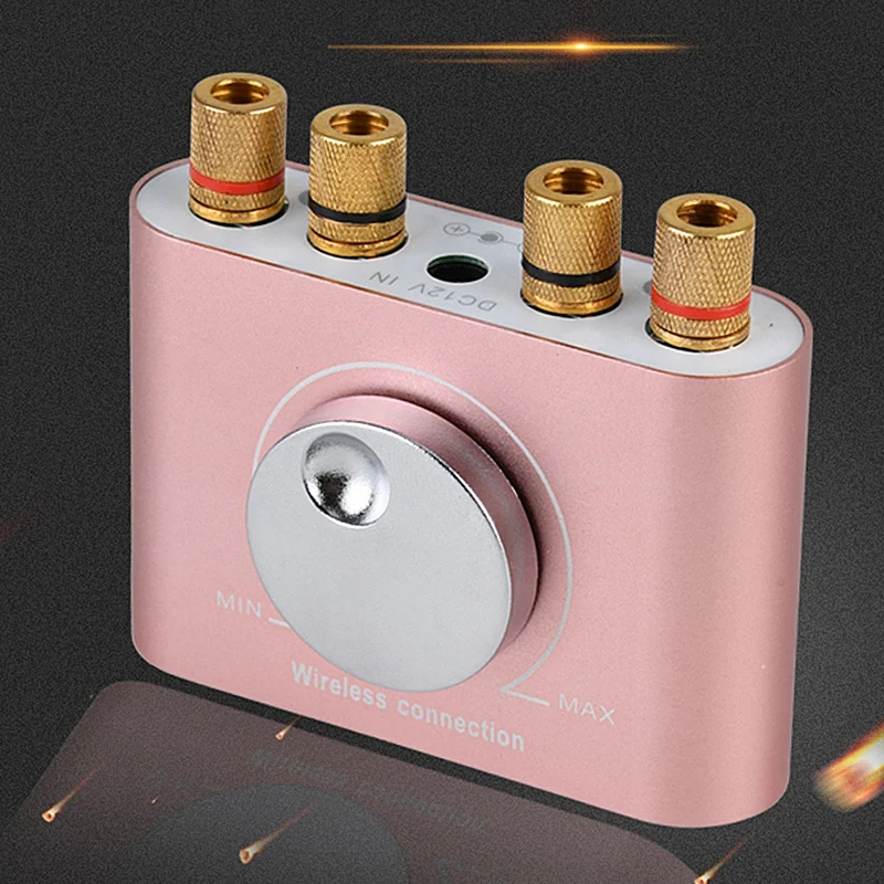 Tpa3116 Bluetooth 4,2 усилитель Hi-Fi стерео 2,0 канальный мини настольный аудио цифровой усилитель 60Wx2 домашний кинотеатр