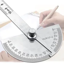 Многофункциональный транспортир Угол искатель рука Измерительная Линейка Инструмент регулируемый полукруглый индексирующий датчик квадратный плотник инструменты