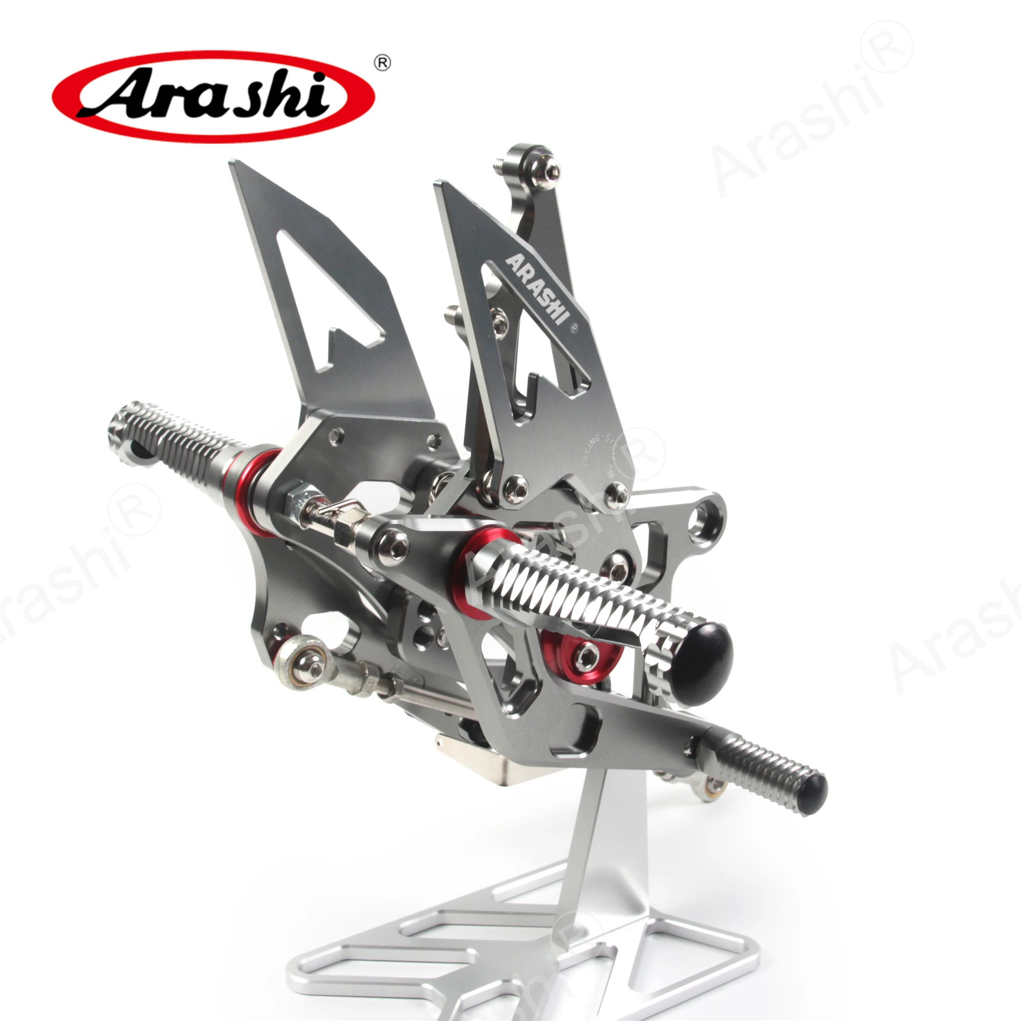 Arashi CBR250R CNC регулируемая подножка Rearset для HONDA CBR 250R 2011-2013 Rider задние наборы подножка подставка для ног 2012 Aluminmum