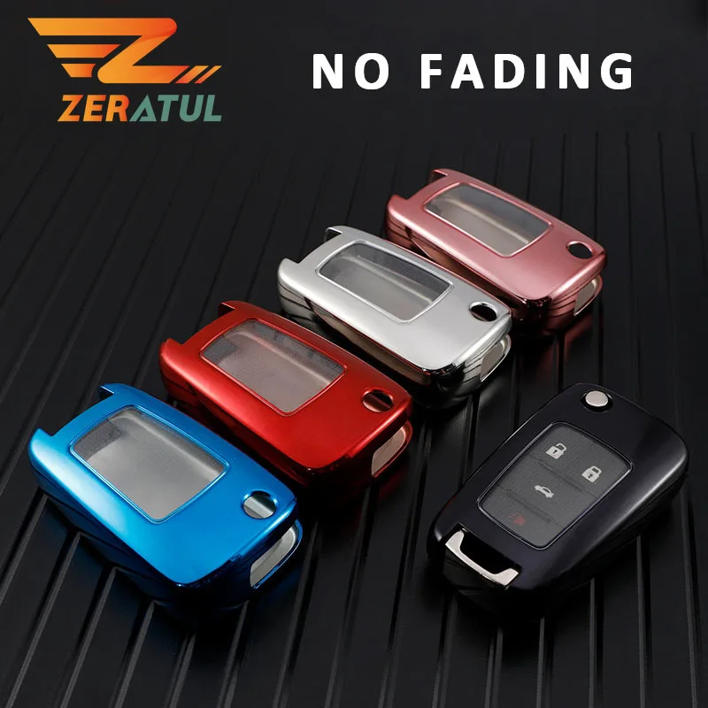 For Chevrolet Cruze Aveo Trax Malibu Captiva for Buick Opel Vauxhall Astra Corsa Insignia Mokka TPU Car Key Case Cover Keychain |