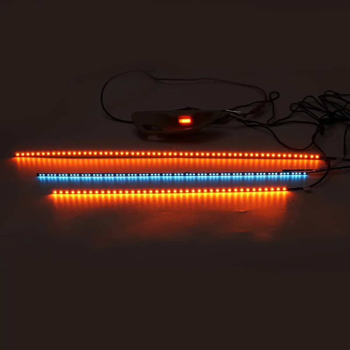  Car Interior Decorative Led Ambient Door Light Stripes Atmosphere Light With 2 Colors For BMW 5 Ser - 4000294779200
