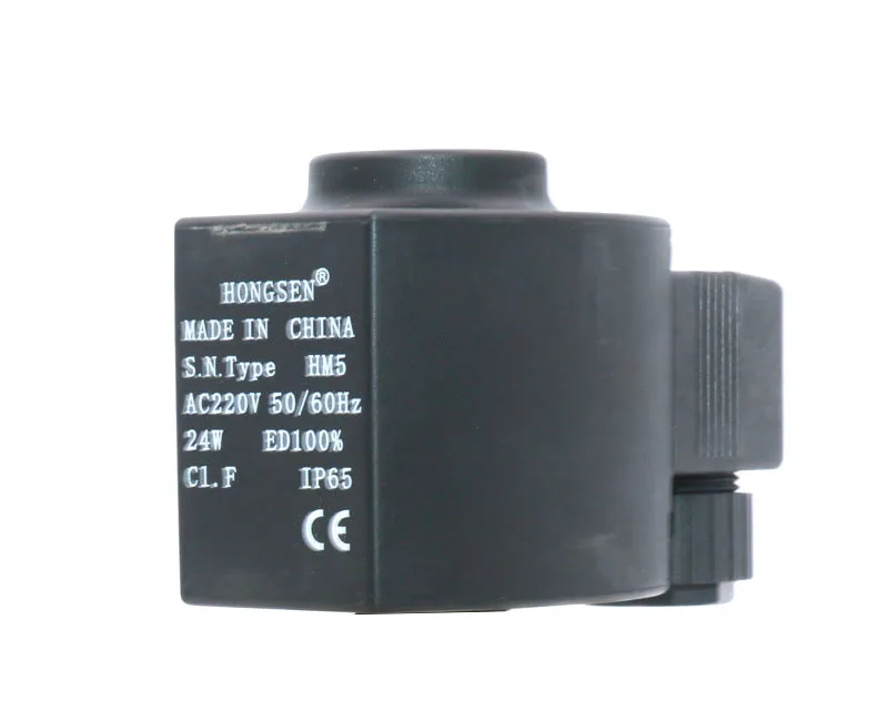 1/2" Hochfrequenz CO2 Magnetventil DN15 Messing Einwegsteuerschalter Ventil Wasserventil AC220V – Detail 3