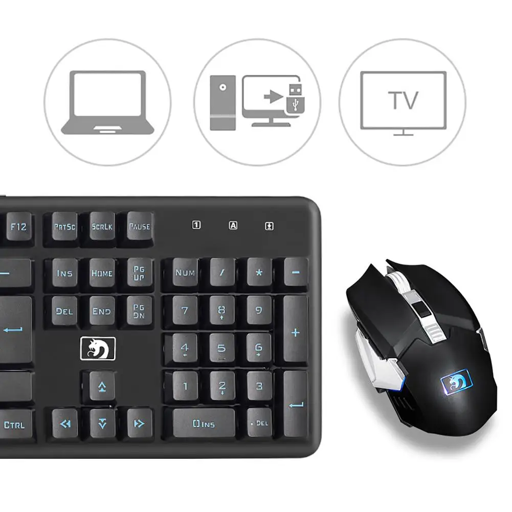 jogos rainbow backlight usb ergonômico mecânico teclado