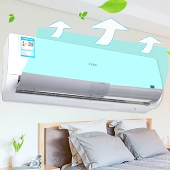 

Air Conditioner Cover Windshield Air Conditioning Baffle Shield Wind Guide Straight Anti-wind Shield Adjustable