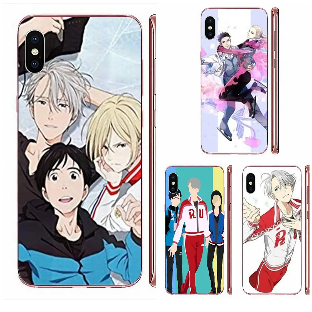 Катание на коньках аниме Yuri On Ice для LG G3 G4 G5 G6 G7 K4 K7 K8 K10 K40 K50 Q6 Q60 V10 V20 V30 V40 Nexus 5 5X 2017