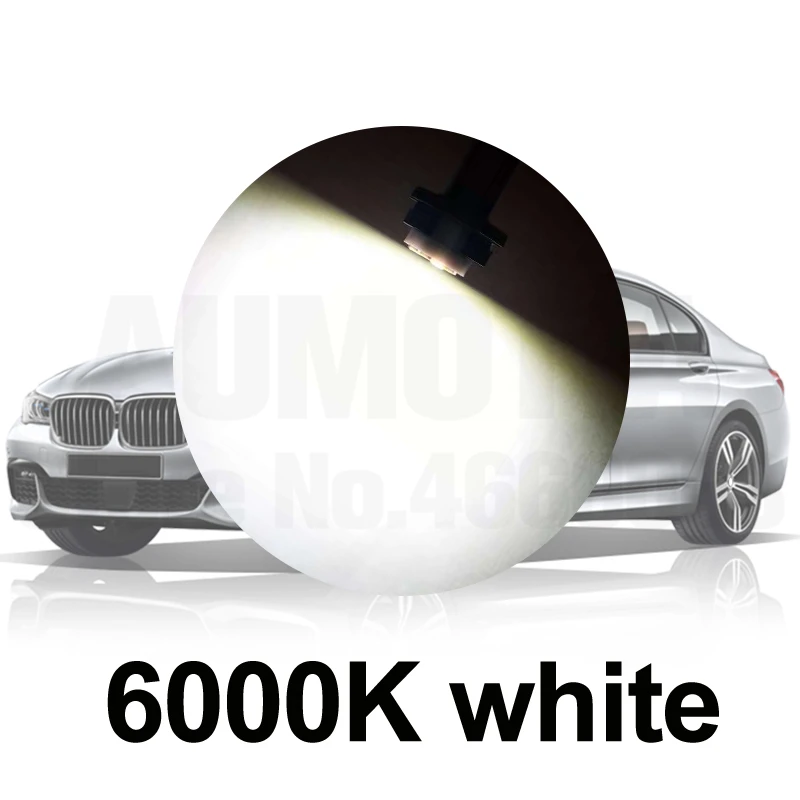 1000 шт. T10 светодиодный W5W автомобильный светильник Лампочка 8 1206 светодиодный авто Интерьер боковая светильник s лампа бокового указателя поворота DC12V - Испускаемый цвет: 6000k White