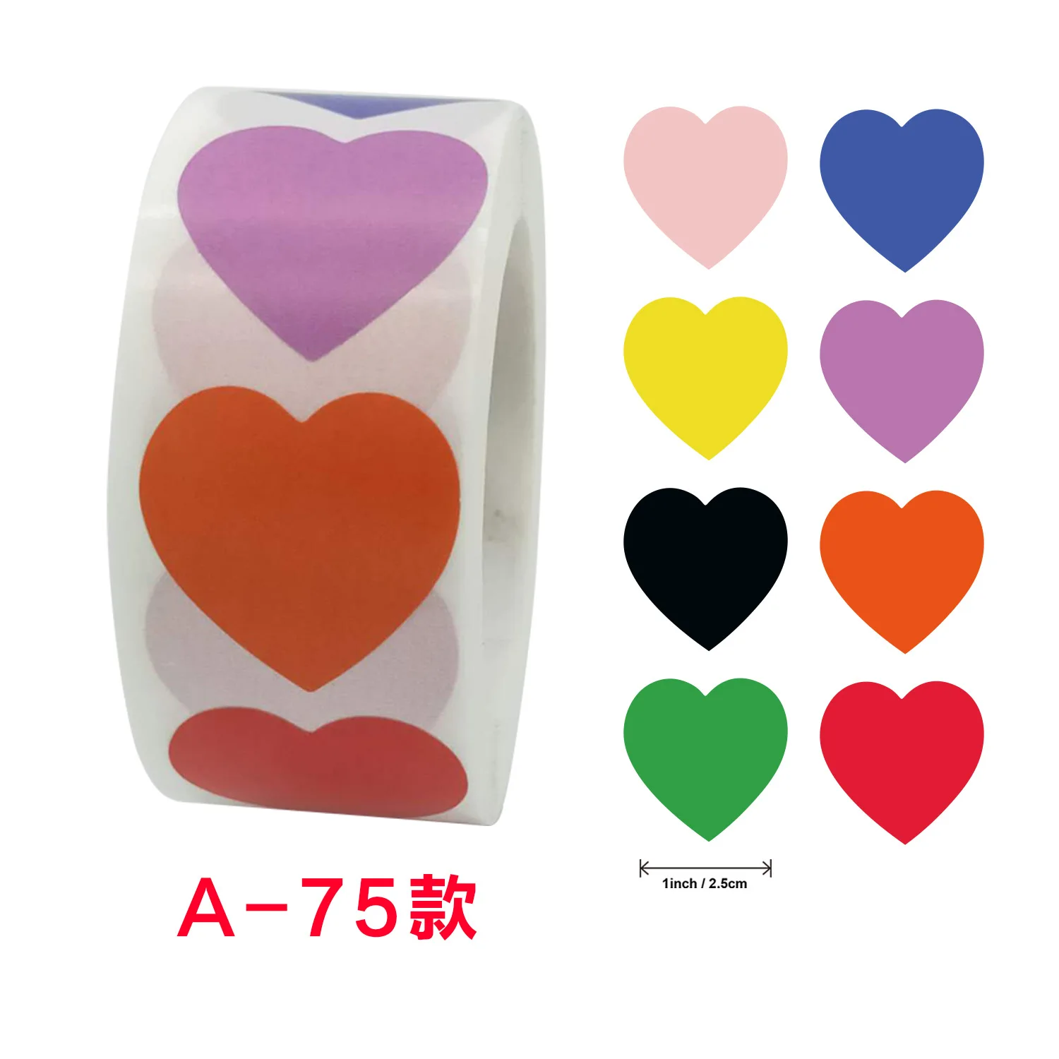 500pcs Valentines Gift Sealing Stickers Love thank you washi tape sticker rolls for packging decoration thanks label set - Image 4