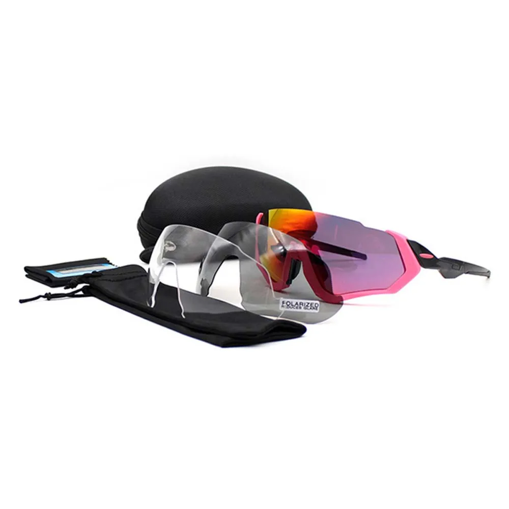 Polarized Cycling Glasses Sutro UV400 Bicycle Sunglasses Men Women Sport Mountain Bike Glasses 3 Lens Cycling Accessories BC0063 (22)