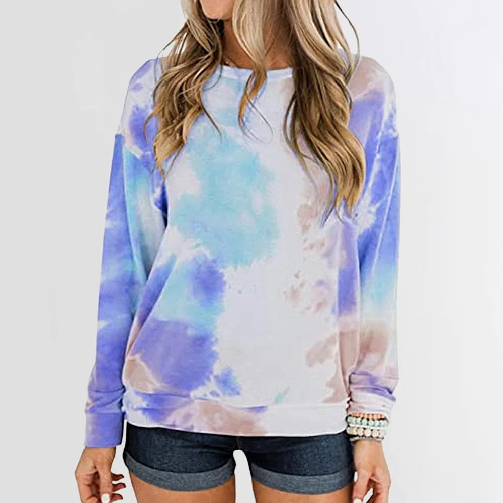 

Hoodies Autumn Women's Sweatshirt Casual Hoodie Pullovers Leisure Hoodie Sudadera Para Mujer Print Full Hoodies Polyester O-neck