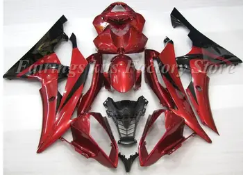 

4 Gifts New ABS Fairing Kits Fit For Yamaha YZF R6 2008 2009 2010 2011 2012 2013 2014 2015 2016 Custom Black Red Nice