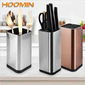 

HOOMIN High Quality Knife Stand Holder Block Kitchen Bar Knife Storage Block Stands for Knives Kitchen Accessories Kitchen Tools
