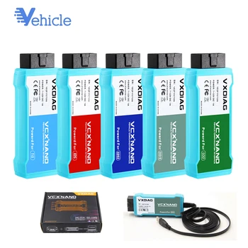 

OBD2 ECU Programmer Tool Auto Diagnostic Scanner VXDIAG VCX NANO Techsteam V14.00.018 For JLR SDD V158 V5.1.5 For VAG OBD