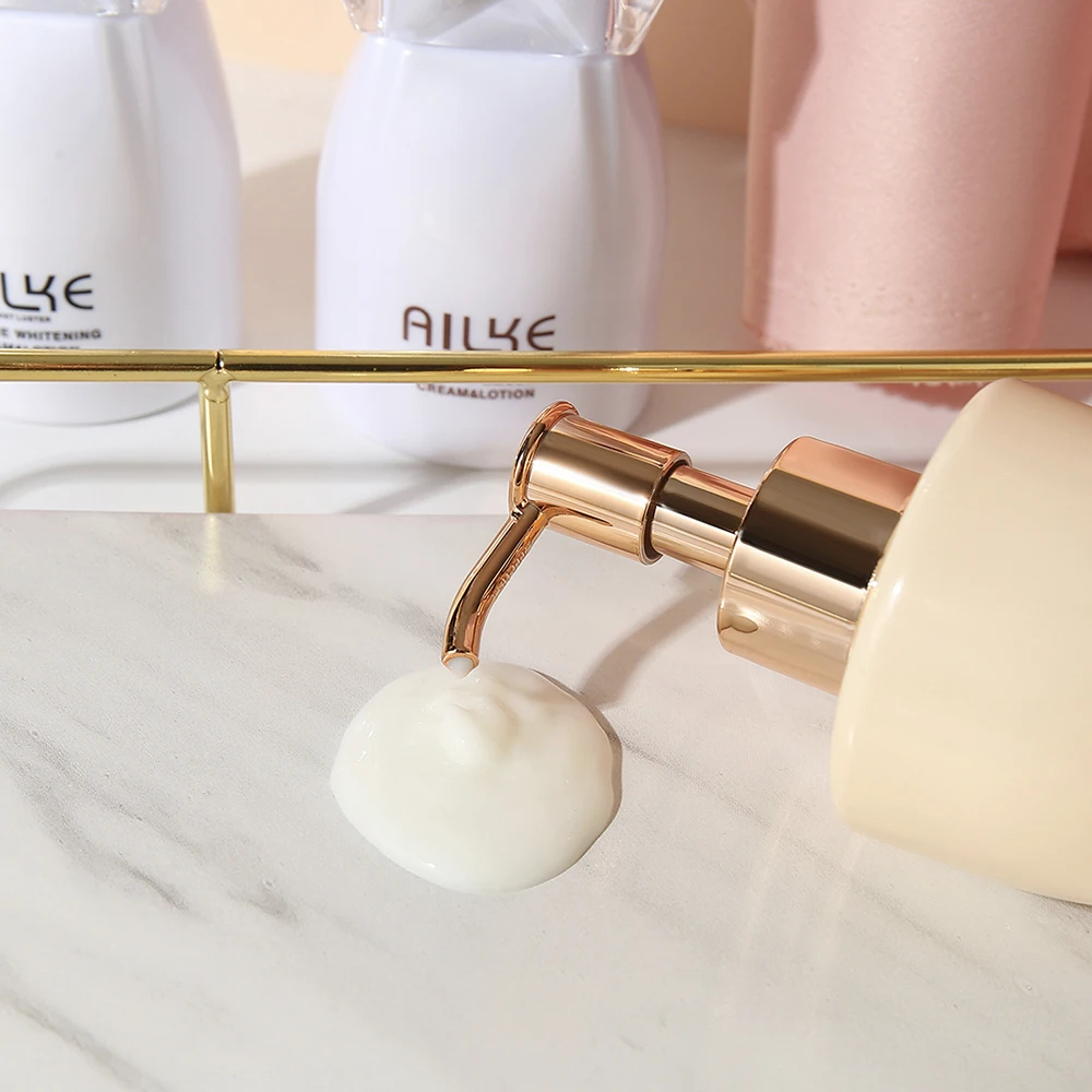 AILKE Moisturizing Whitening Body Lotion Black Spot Corrector With Nicotinamide Arbutin Anti-Wrinkle Brightening Skin Care Cream 4