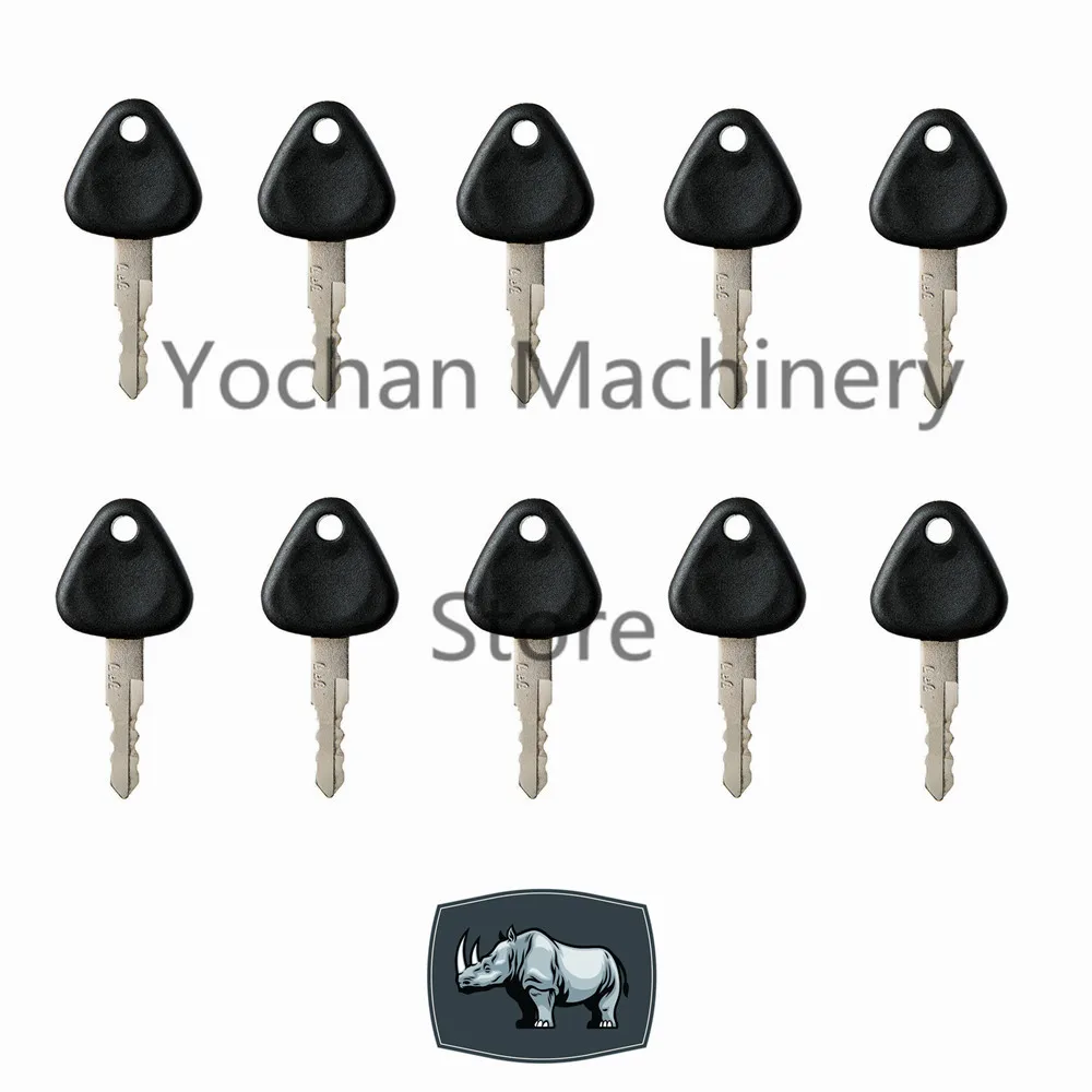 777 (10 pezzi) Chiave per per Volvo Escavatore Chiave Escavatore Grader Dozer Volvo Dumper Fit VOE14528922 14528922 111600240 Tappo Del Carburante - H99eb001b301c4f8a965896201730975b8