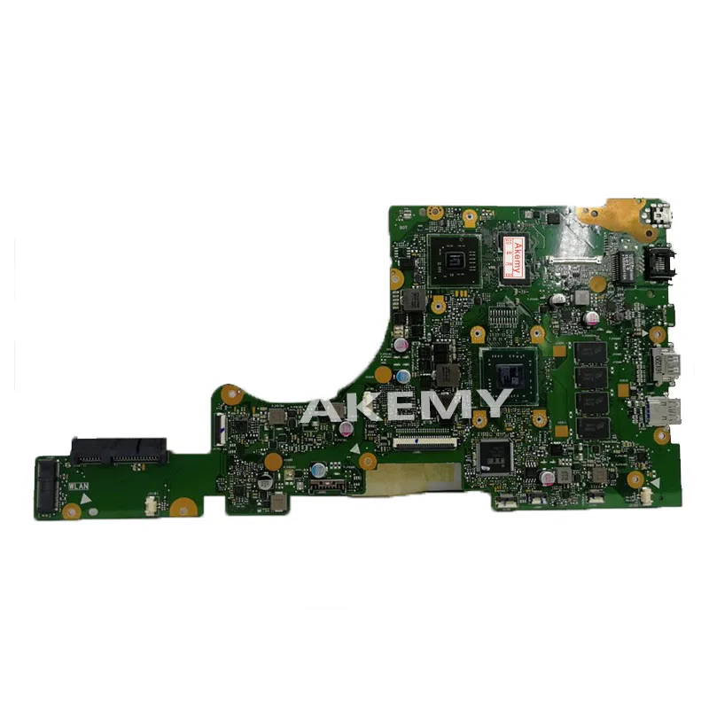 Original E402BP laptop motherboard with A6-9220/9200 CPU 4G RAM For Asus E402BP E402B MainBoard 100% test work OK