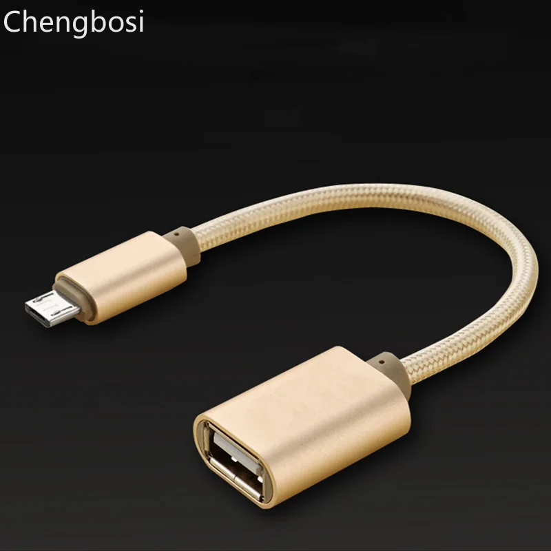 OTG Кабель USB 2 0 адаптер для Android Samsung S6 Redmi Note 5 Micro коннектор Xiaomi планшета ПК