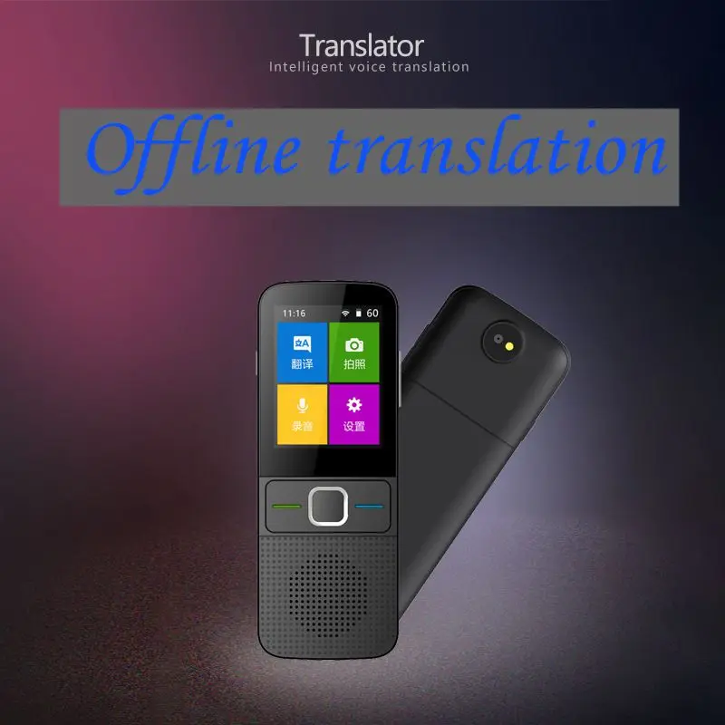 Смарт-переводчик для речи в режиме реального времени 42 языка Wifi | Электроника