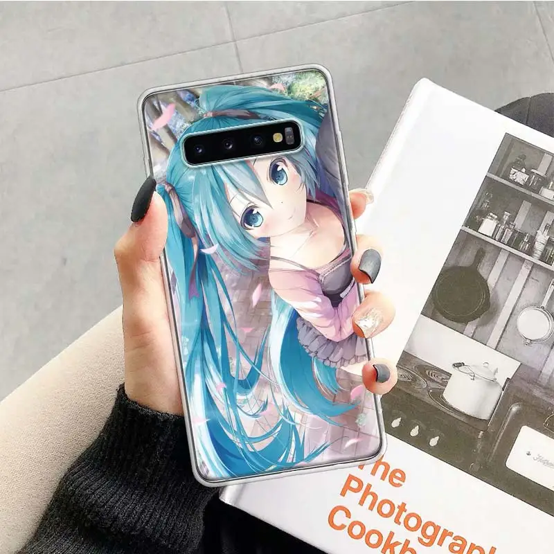 Чехол для samsung Galaxy Note 10, 9, 8, S10+ Lite, S9, S8, J4, J6, J8 Plus,, S7, S6 Edge, мягкий чехол для телефона - Цвет: TR214-4