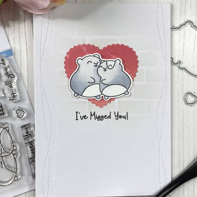 Clear Stamps Teenage Boy Mini Unicorns Bees Hamster Panda For DIY Scrapbooking Card album paper craft transparent silicon stamp