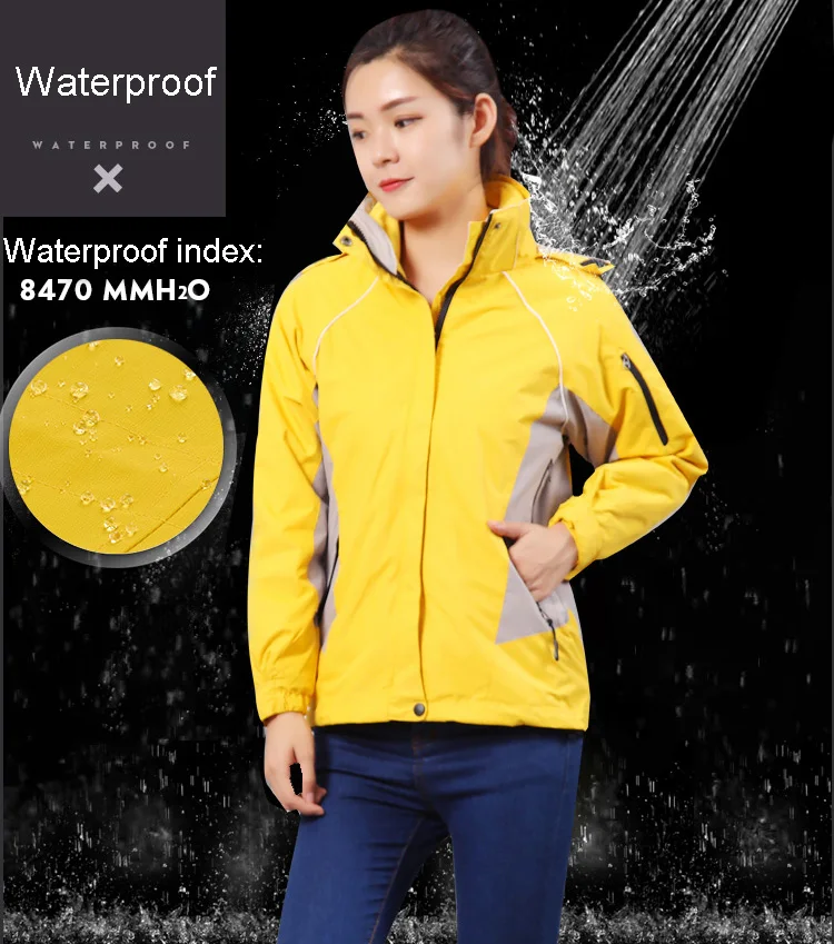 Женский лыжный костюм комплект из куртки и брюк для сноуборда уличная теплая