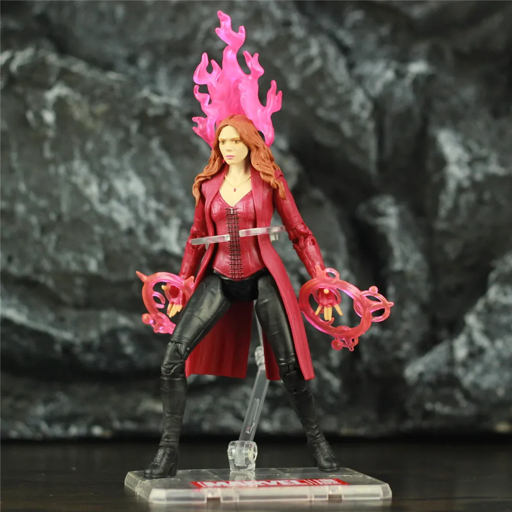 マーベルスカーレットの魔女のアクションフィギュア,6インチの