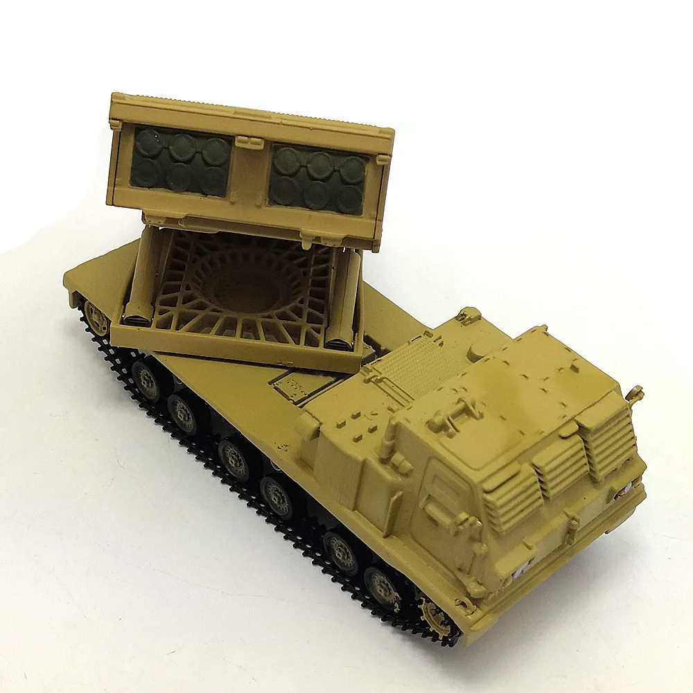 Panzerkampf 1/72 масштаб военная модель игрушки M270 несколько запуска ракета системы литья под давлением металлический Танк модель игрушка для коллекции, подарок
