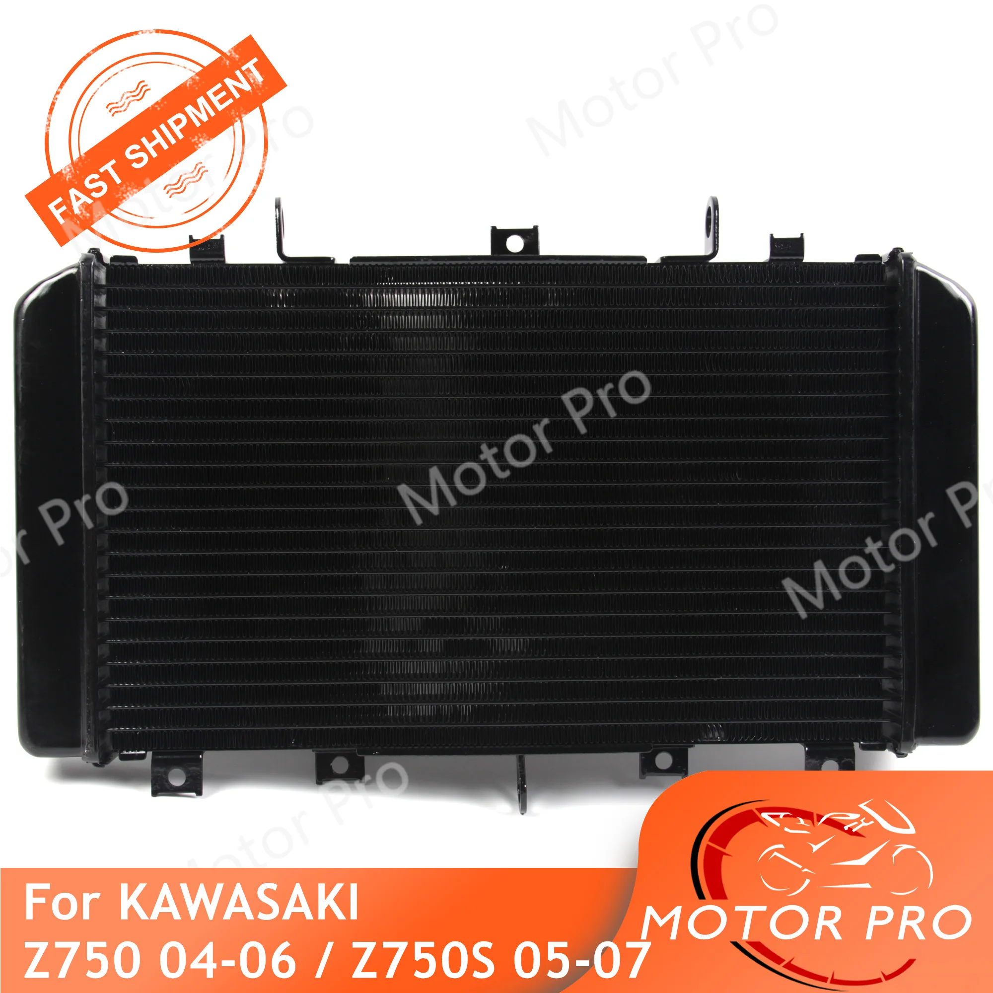 Motorcycle Radiator For Kawasaki Z750s 2005 2006 2007 Cooling Cooler Replacement Accessories Z
