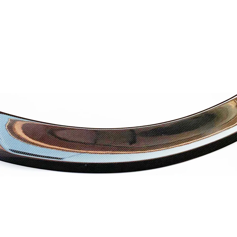 W213 RT Style Carbon Fiber Rear Trunk Lip Wing Spoiler for Benz E-class Sedan E200 E300 E43 E53 E63 AMG UP