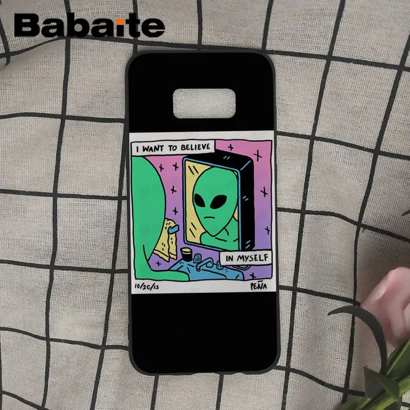 cartoon alien space