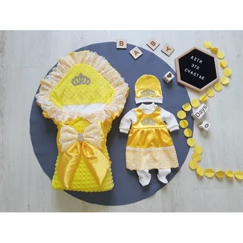 

Комплект на выписку 4-х предметный "сказочное королевство" ЗИМА Комплекты на выписку и для прогулок 0-6 мес