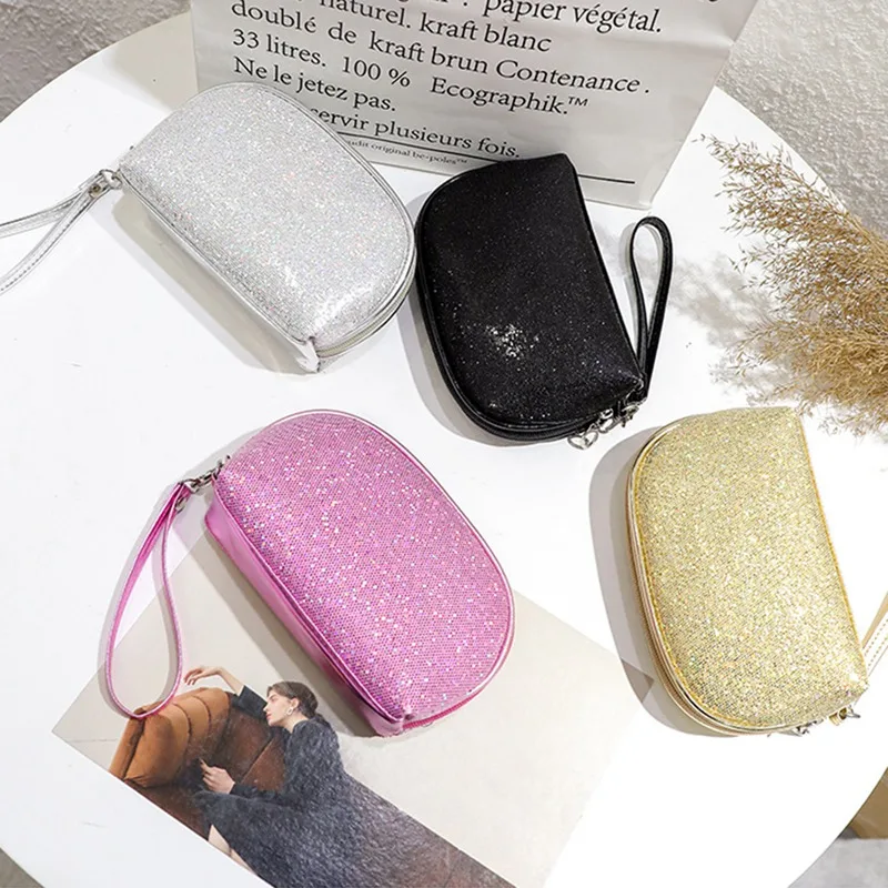 Горячий органайзер для хранения в форме ракушки сумка для косметического макияжа сумка Портативный косметический Органайзер прочный дорожный пакет