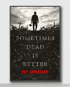 

NJ092 Pet Sematary Movie 1 Silk Posters and Prints wall art Art Poster Home Decor