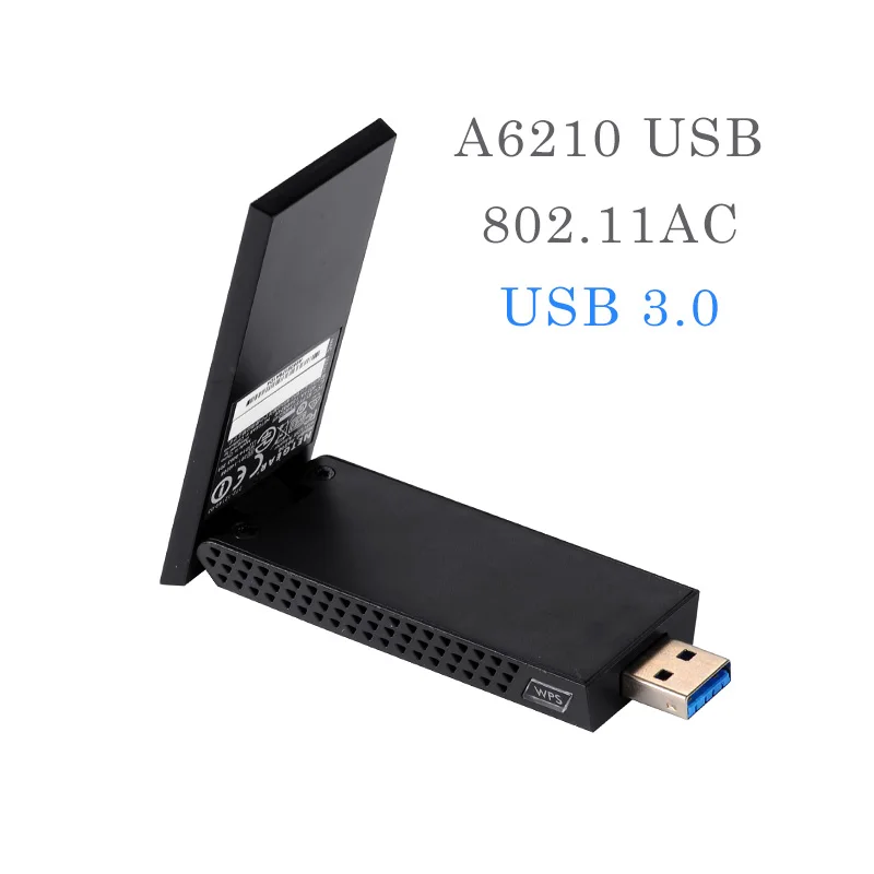 ekstremt Pub Lingvistik AC1200 Wireless USB 3.0 Adapter 802.11 ac Dual Band 2.4&5GHz + USB Dock For  NetGear A6210 5G Wireless Card WIFI Receiver
