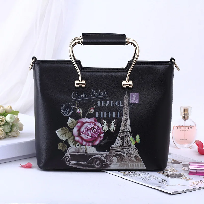 

Korean-style Fashion Printed Portable Shoulder Bag 2018 Autumn And Winter Trend New Style Women's Simple Small Bag Fashion Shoul