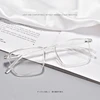 Men's and women's full frame glasses frame anti-blue light glasses frame ultra light transparent TR90 optical glasses frame 6633 ► Photo 1/5