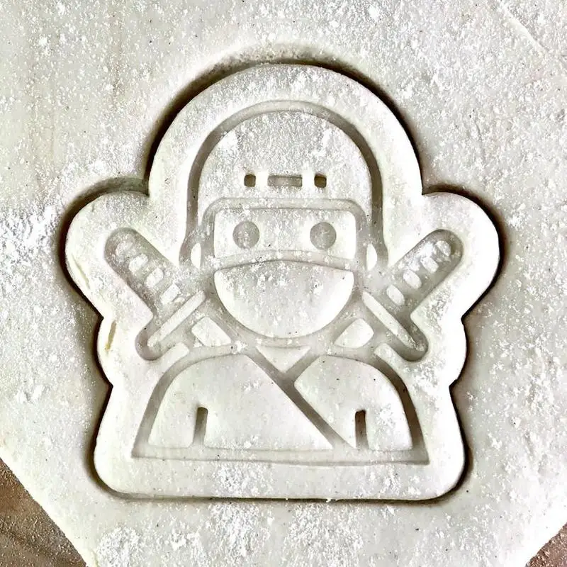 Ninja Cookie Tool Baking Set Customized Molds Parent-Child Diy Home Kitchen Icing Tools Cake Stamp | Дом и сад