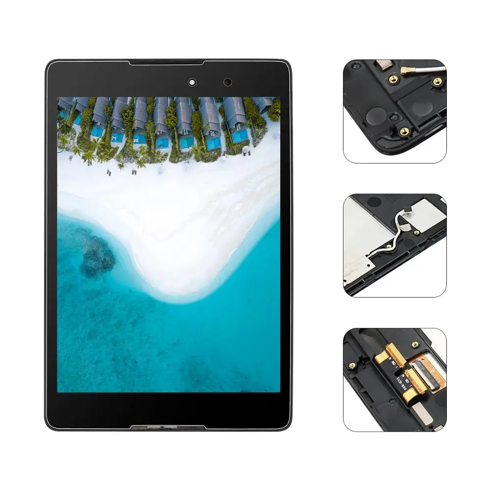 

7.9 inch For ASUS ZENPAD Z8 P008 Z581 Z581kl ZT581KL LCD Display Touch Screen Digitizer Frame Free Tools